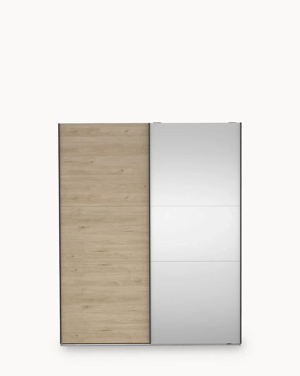 Roupeiro COMO com 2 portas, espelho e cómoda integrada - Image 3