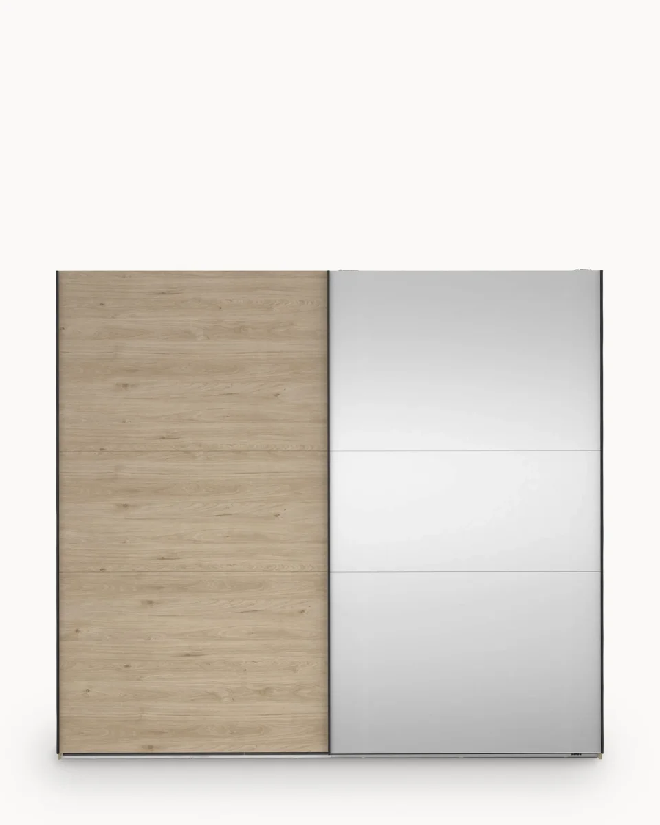 Roupeiro COMO com 2 portas, espelho e cómoda integrada - Image 4