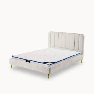 Pack cama de casal CORAL + colchão SPRING ROLLER