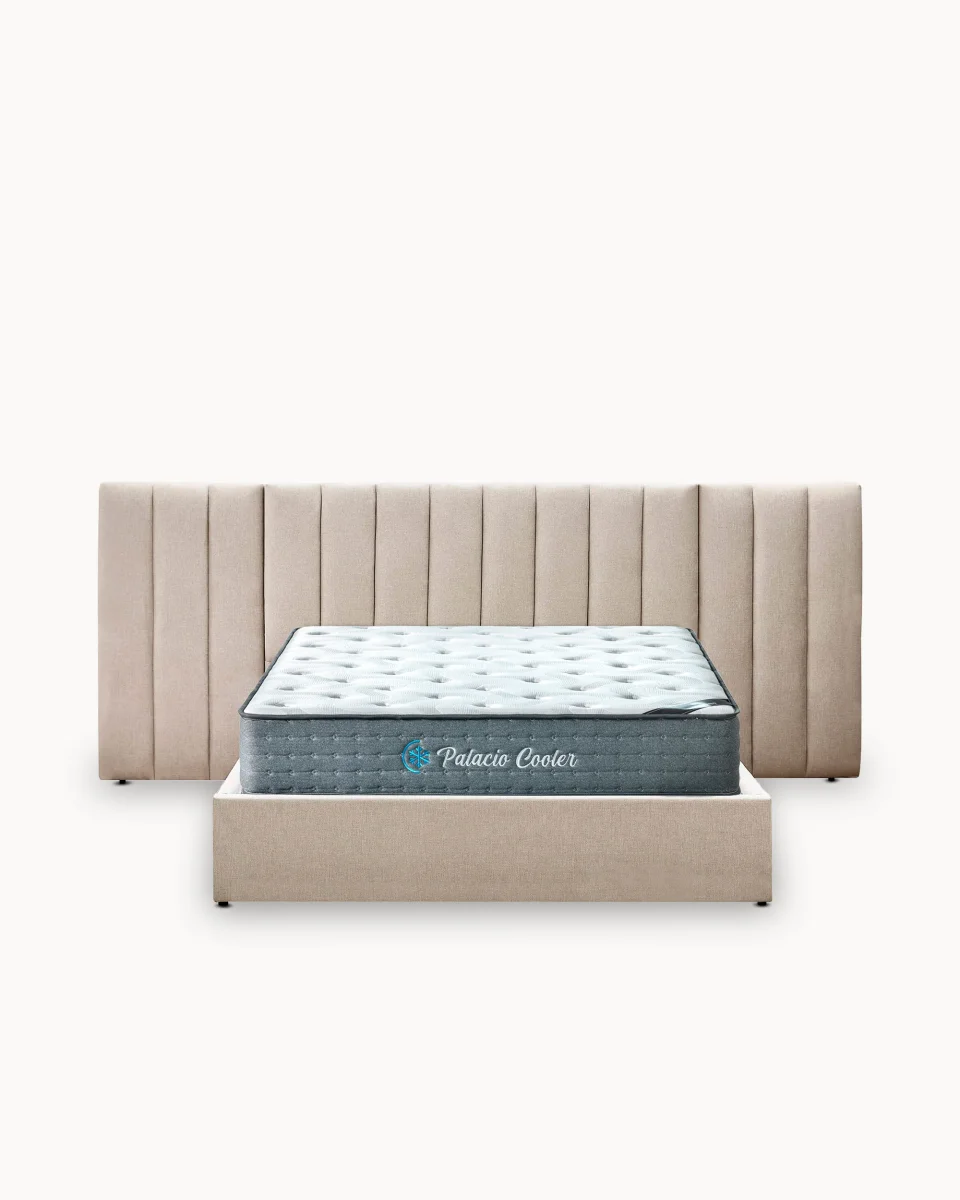 Pack cama de casal elevatória REI + Colchão HOMYSLEEP PALACIO COOLER