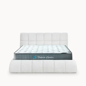 Pack cama de casal elevatória NEWCASTLE + Colchão HOMYSLEEP PALACIO COOLER