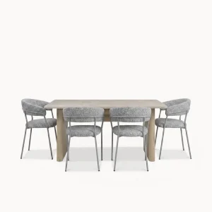 Pack mesa extensível GENF + 4 Cadeiras ZOLA