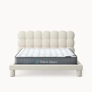 Pack cama de casal LEEDS + Colchão HOMYSLEEP PALACIO COOLER