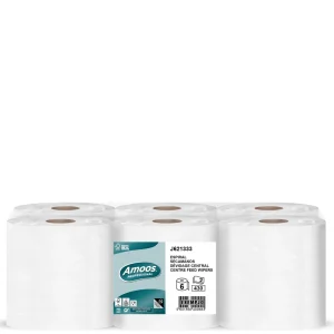 Papel Rolo Multiusos Espiral Amoos 125M (Pk6)