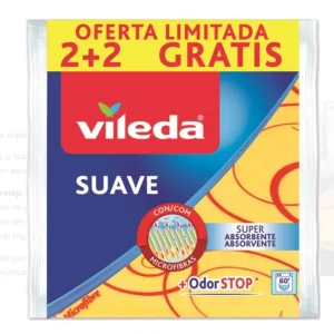 Panos Multiusos Sintético Vileda Suave | Pk4
