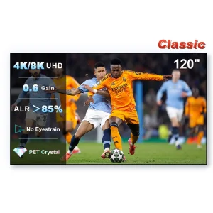 120 Inch NothingProjector Classic Pet Crystal 85% ALR Projector Screen