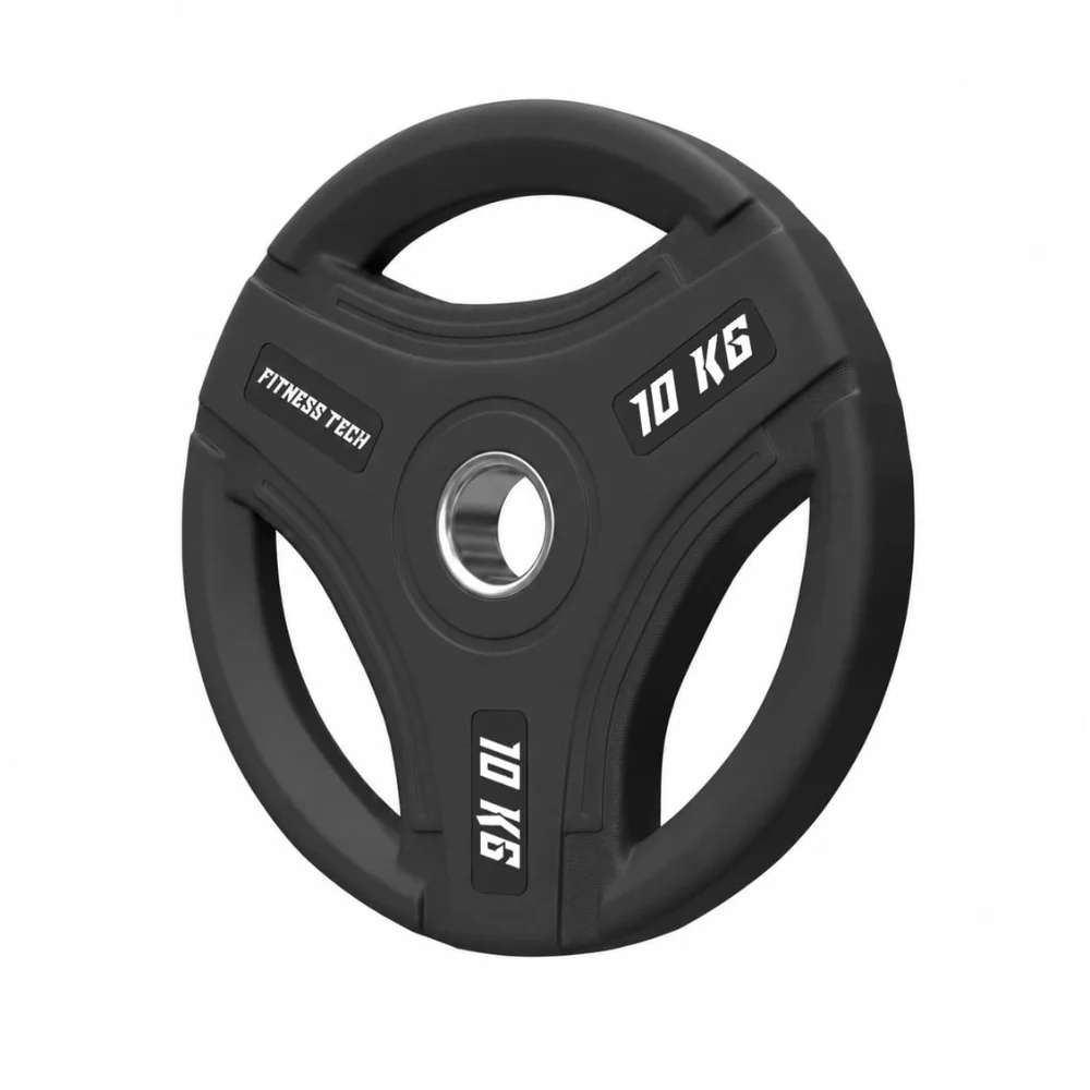 Anilhas Tri Grip Premium 50mm de Borracha - Image 8