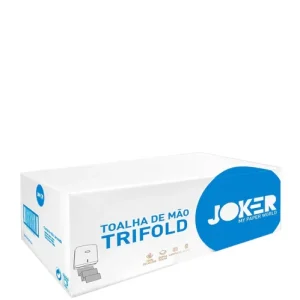 Papel Toalhas de Mãos Trifold W Tissue 2F Joker (2600F)