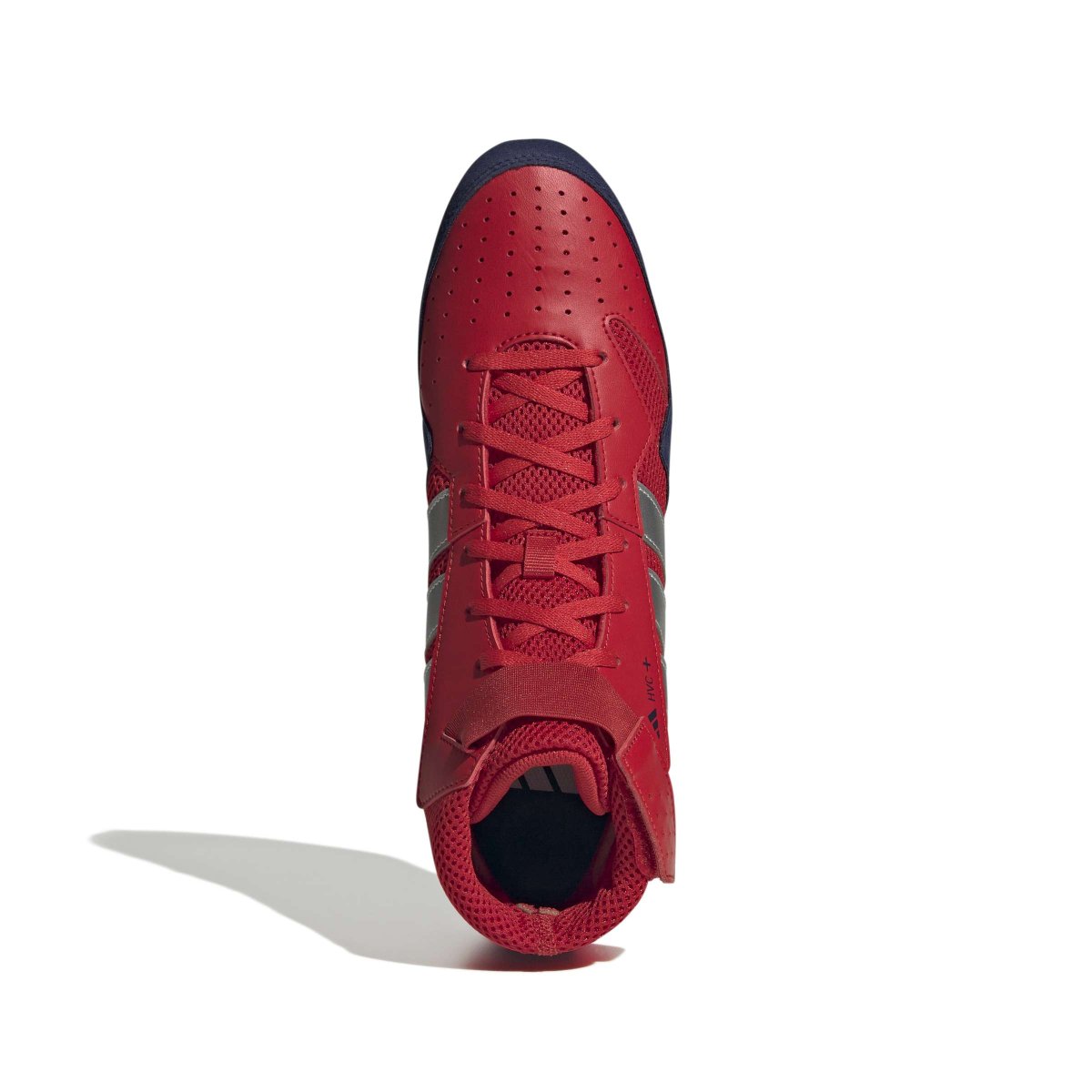 Ringerschuhe Adidas Havoc Plus - Rot/Silber/Dunkelblau - Image 3