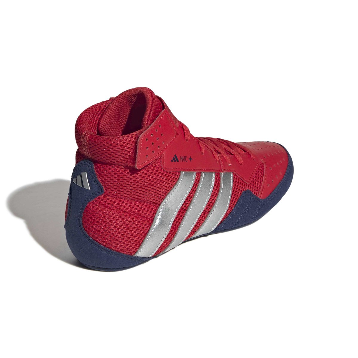 Kinder Ringerschuhe ADIDAS Havoc Plus - Rot/Silber/Dunkelblau - Image 6