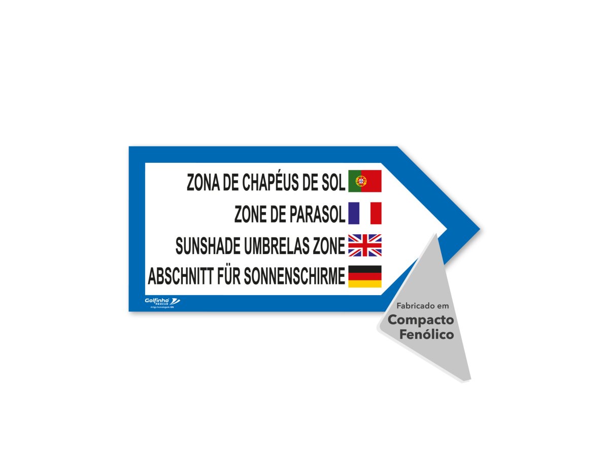 Placa – Zona de Chapéus de Sol - Image 2
