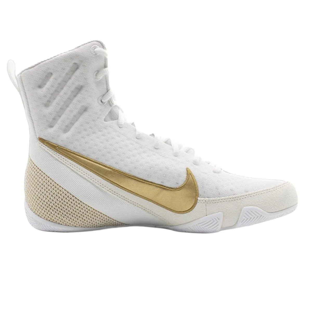 Boxschuhe NIKE Machomai 3 - Weiß/Gold - Image 2