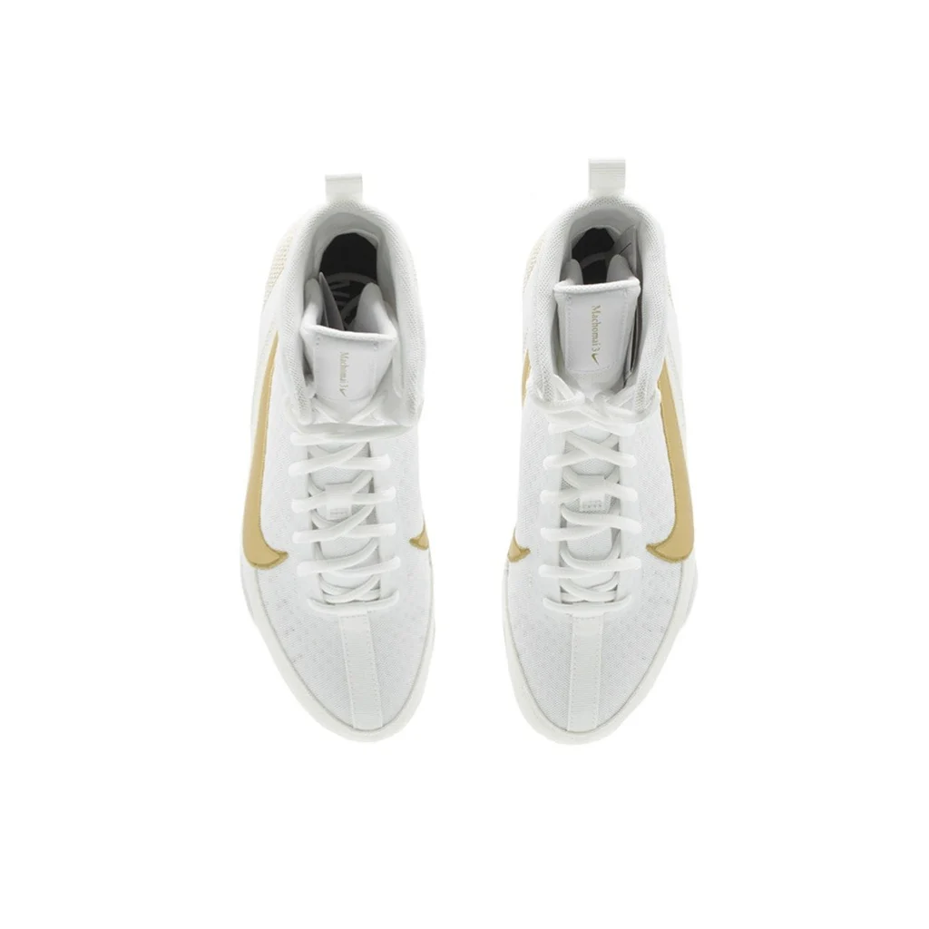Boxschuhe NIKE Machomai 3 - Weiß/Gold - Image 9