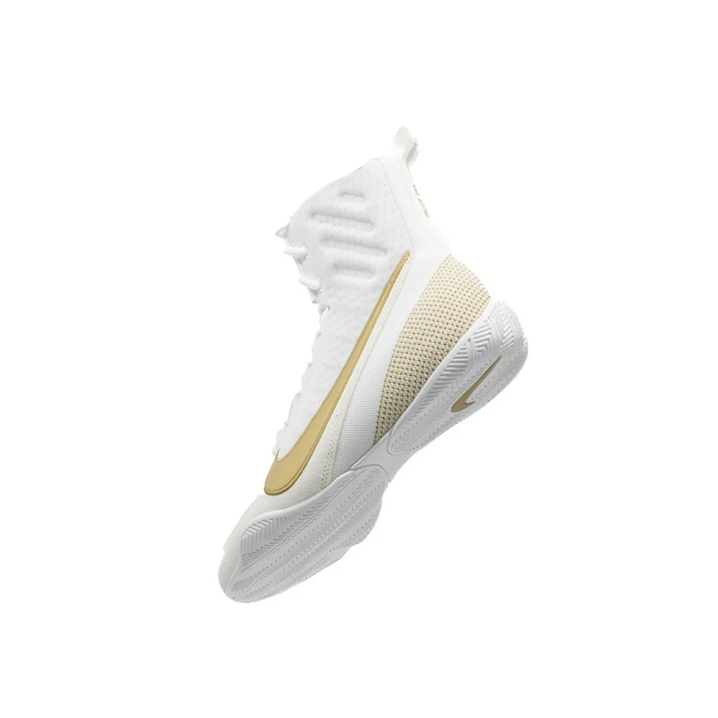 Boxschuhe NIKE Machomai 3 - Weiß/Gold - Image 7