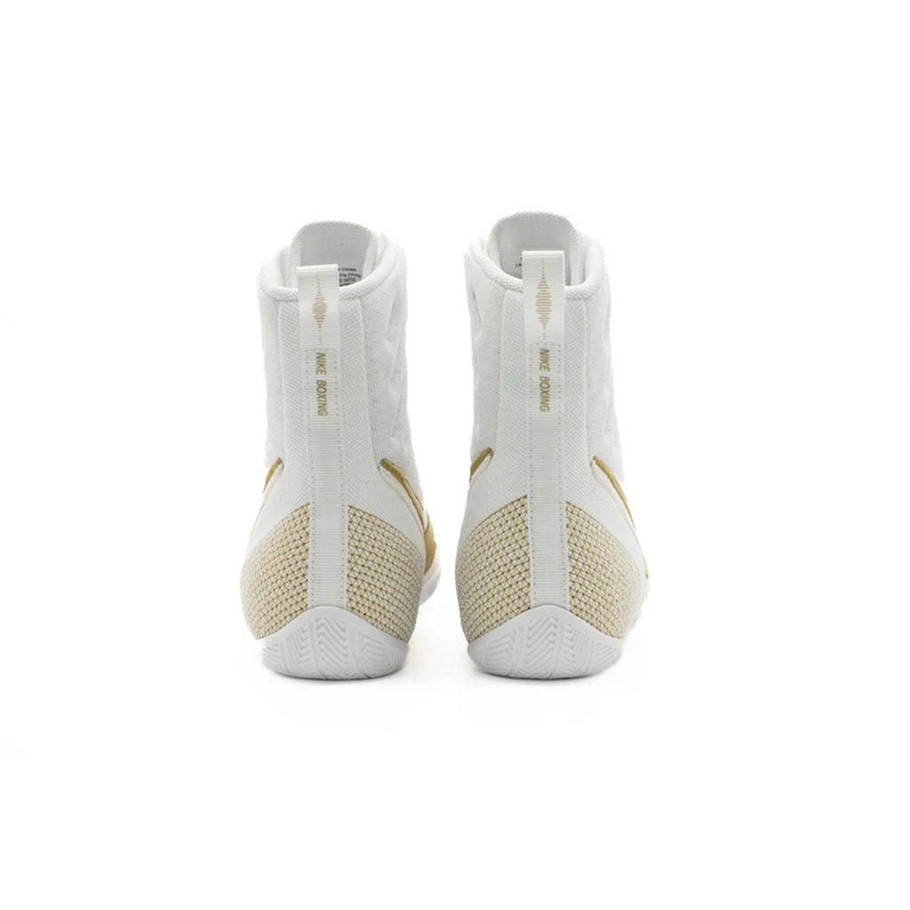 Boxschuhe NIKE Machomai 3 - Weiß/Gold - Image 8