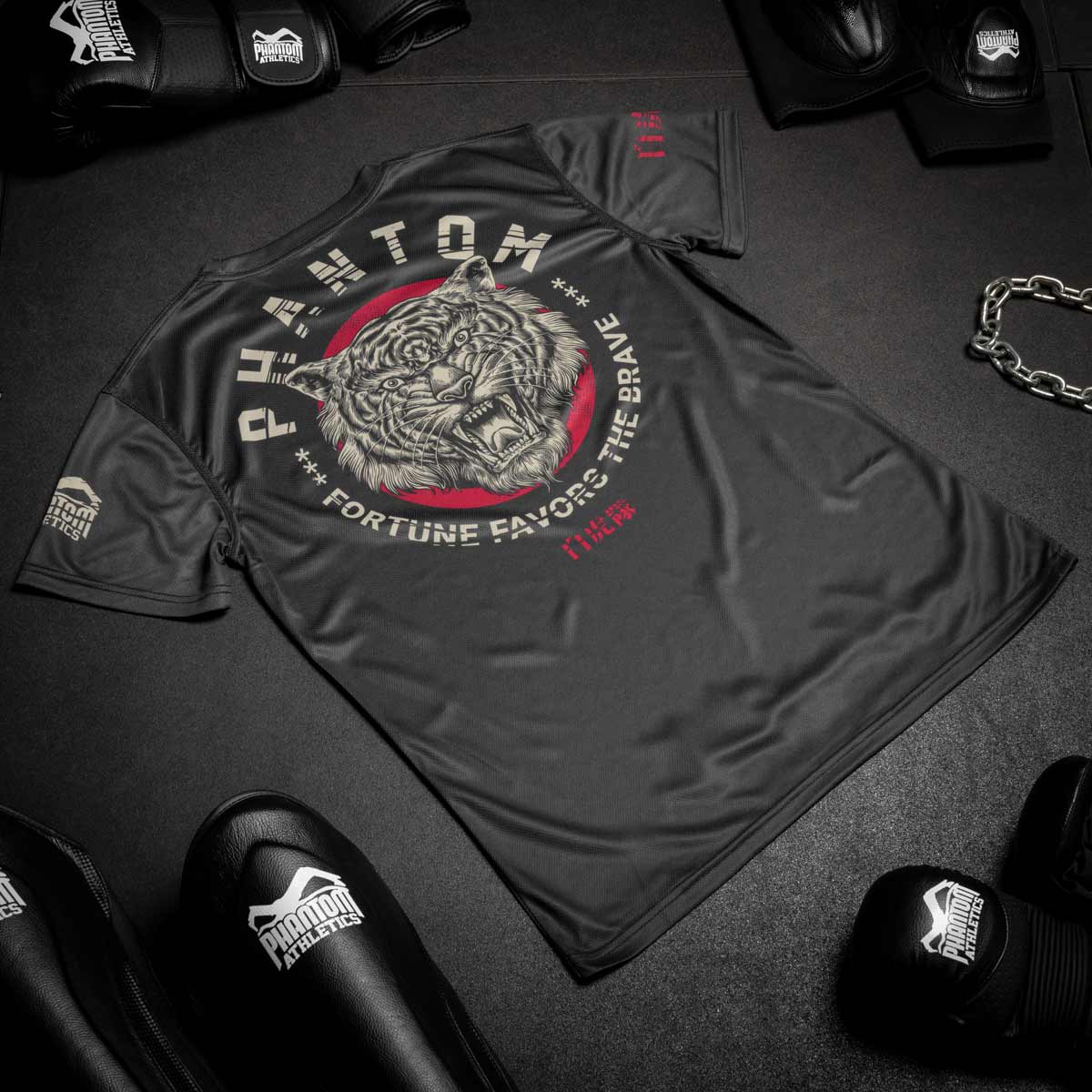 Trainingsshirt EVO Tiger Unit - Schwarz - Image 5