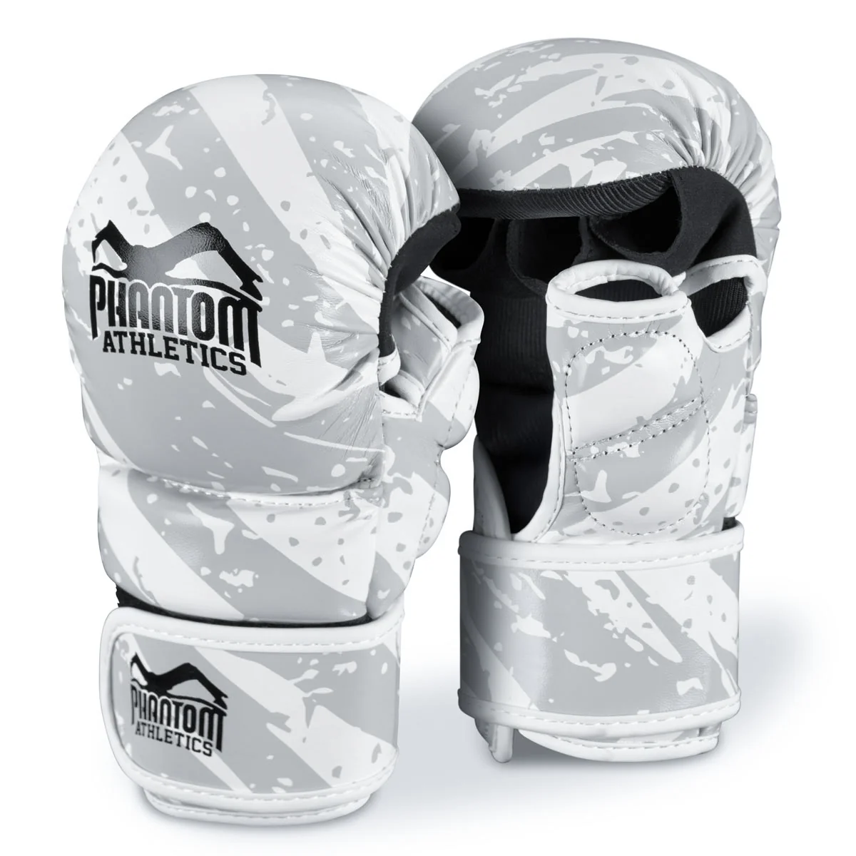 MMA Sparring Handschuhe Camo Tiger - Weiß