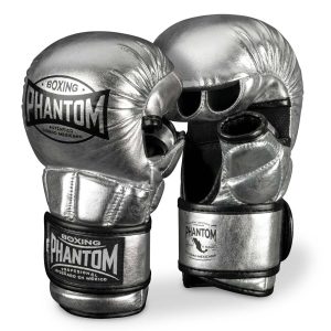 MMA Sparring Handschuhe MEXICO - Silber/Schwarz