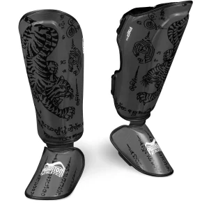 Schienbeinschutz Muay Thai - Grau