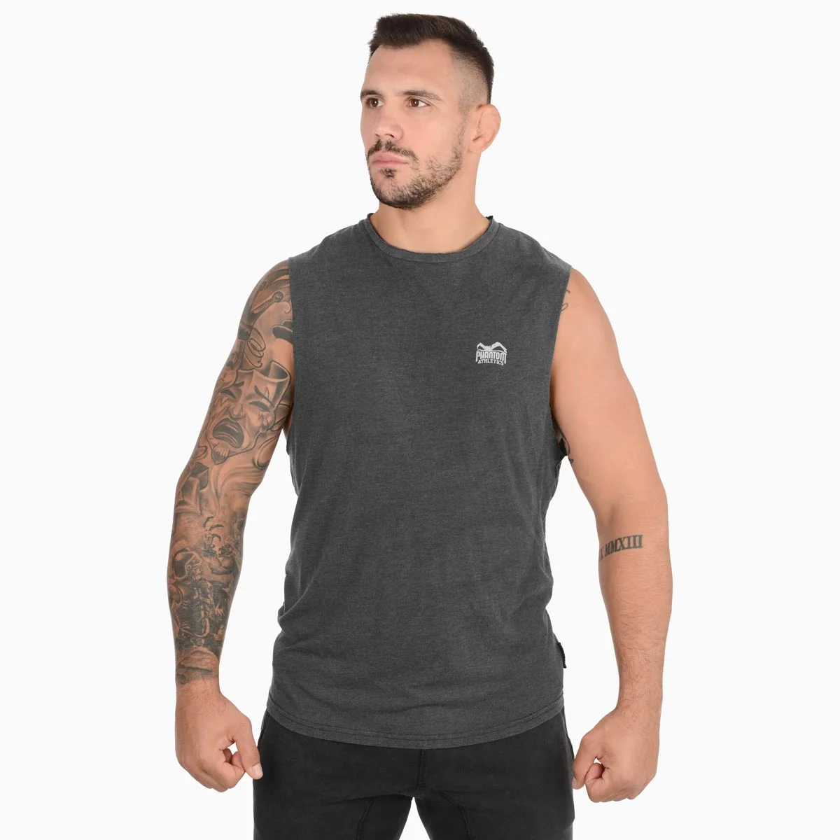 Sleeveless Shirt Muay Thai - Stone Washed - Image 3