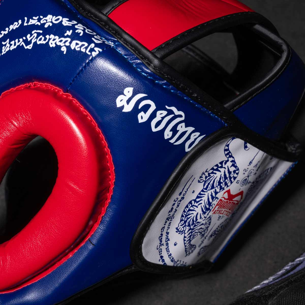 Kopfschutz Muay Thai - Blau - Image 9