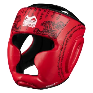 Kopfschutz Muay Thai - Rot