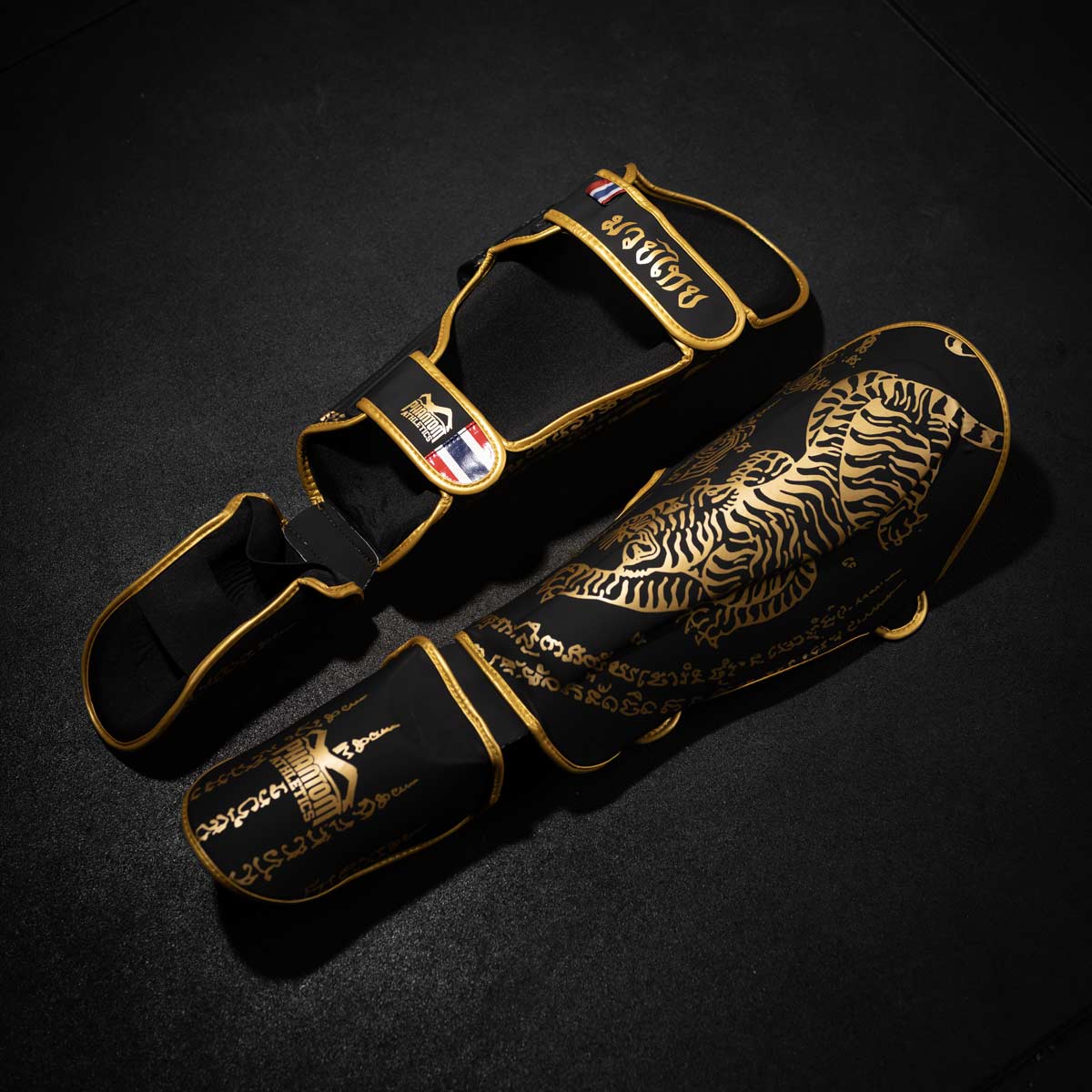 Schienbeinschutz Muay Thai - Limited Black Edition - Image 3