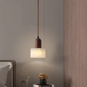 Pendente Pedra Mármore Translúcido Nivara