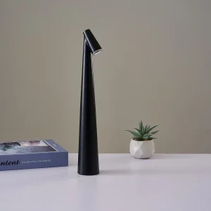 Abajur Inclinado Luminária de Mesa Recarregável