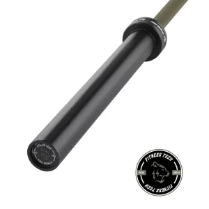 Barra olímpica verde 2.2m x 50 mm - 8 rolamentos (454 kg)