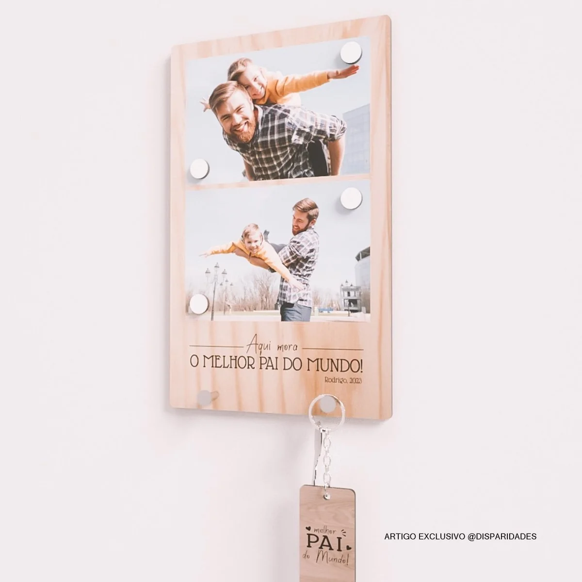 Chaveiro Porta-retratos Personalizado
