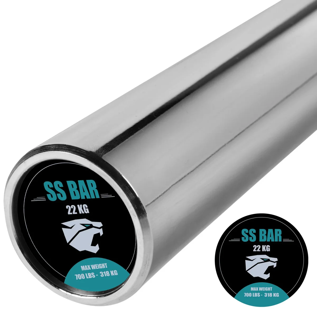 Barra Olímpica para Agachamentos | Safety Squat Bar 2,2 m (318 kg) - Image 6