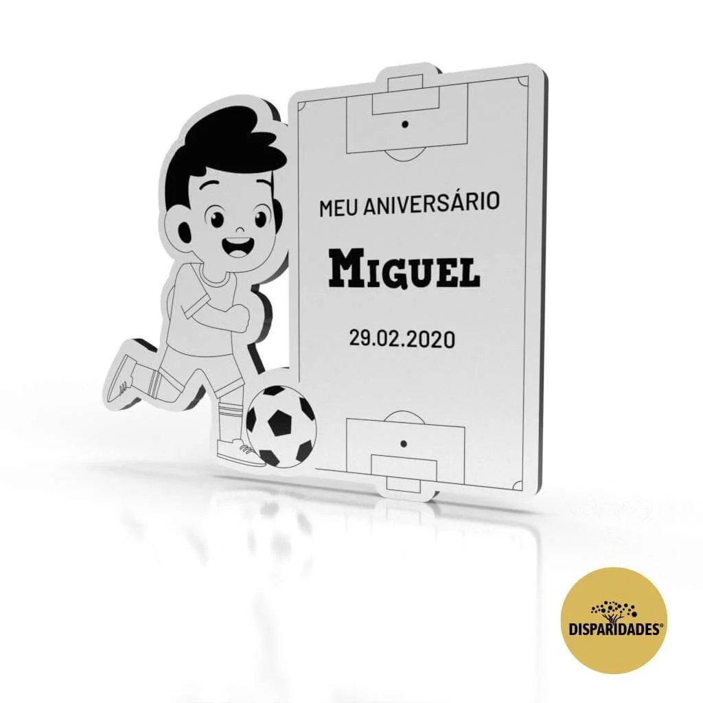 Lembrança Futebol (com íman) - Image 3