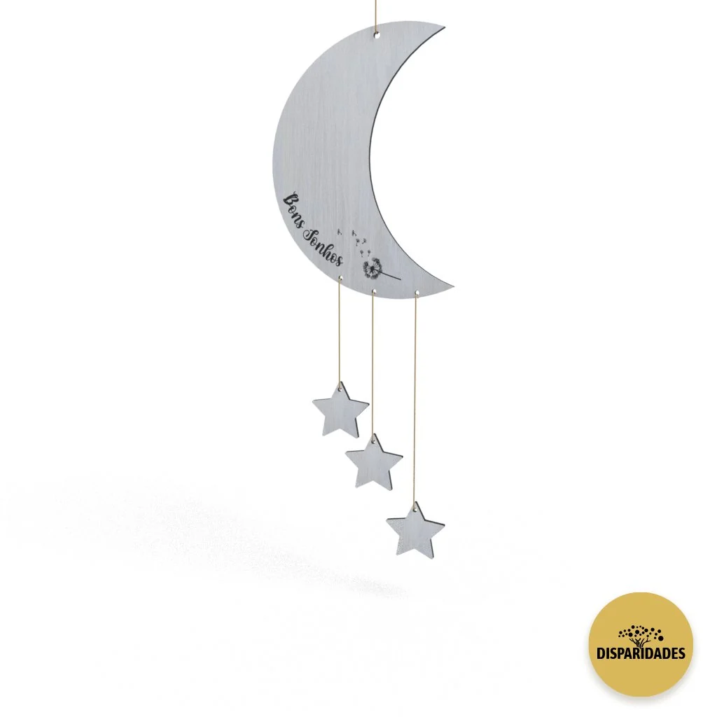 Lua e Estrelas para Parede 'Dente de Leão' - Image 3