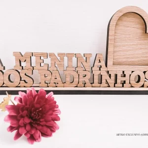 Moldura "Os meninos..." Personalizada