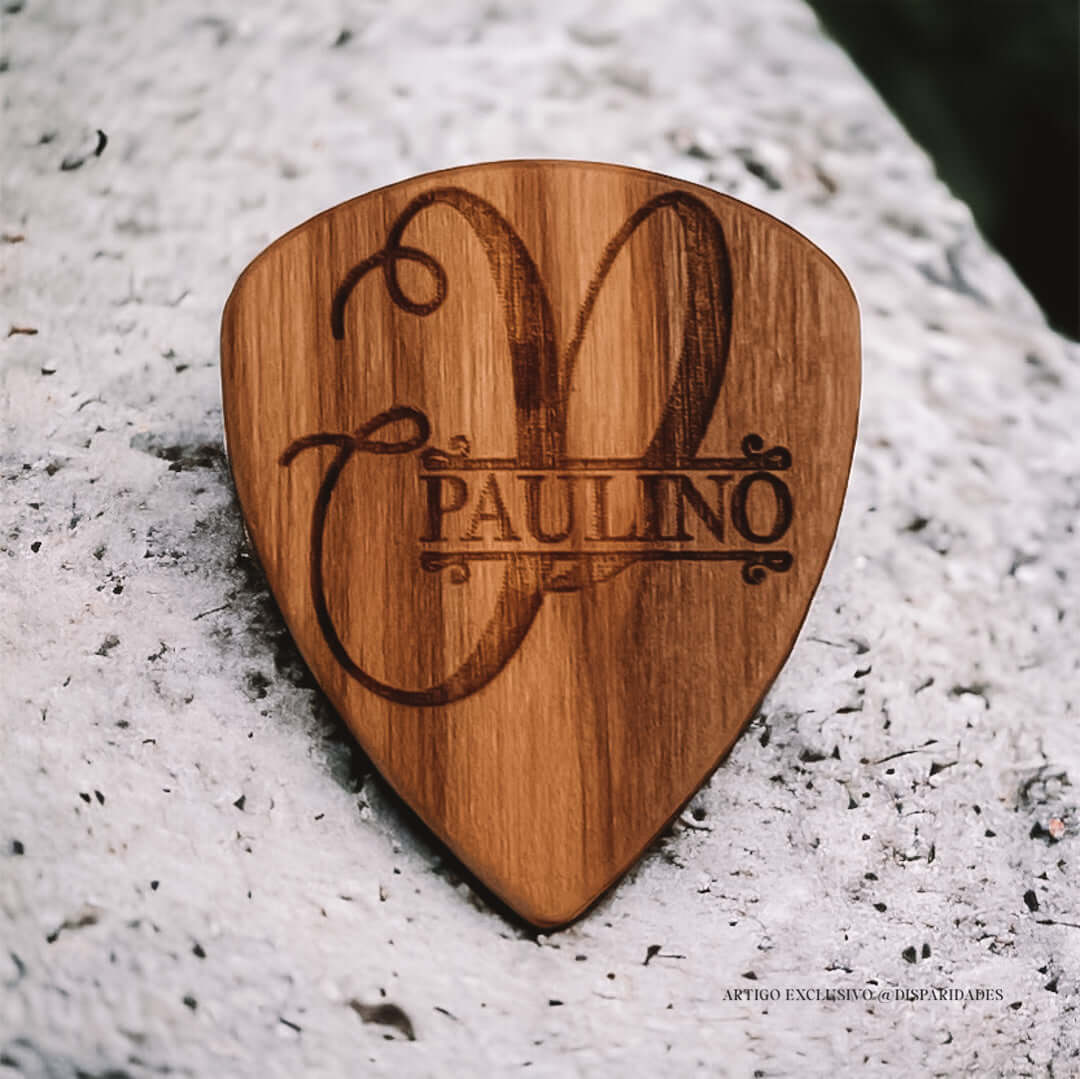 Palheta em Madeira para Guitarra | Olivium - Image 3