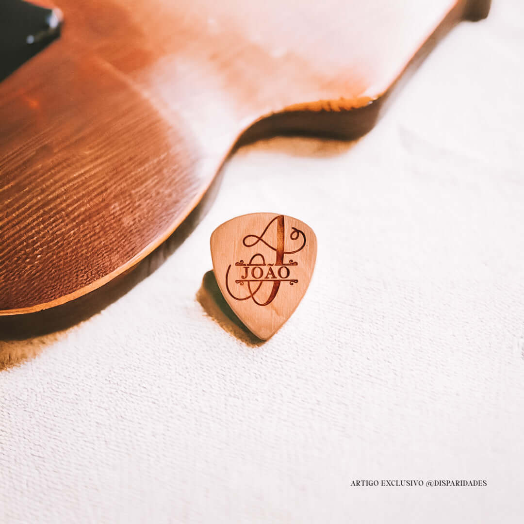Palheta em Madeira para Guitarra | Olivium - Image 4