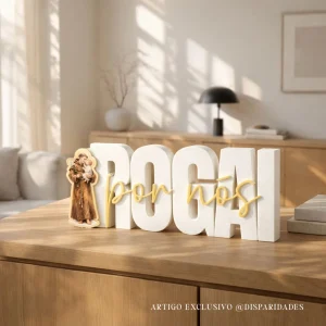 Placa Decorativa | Rogai Por Nós - Santo António