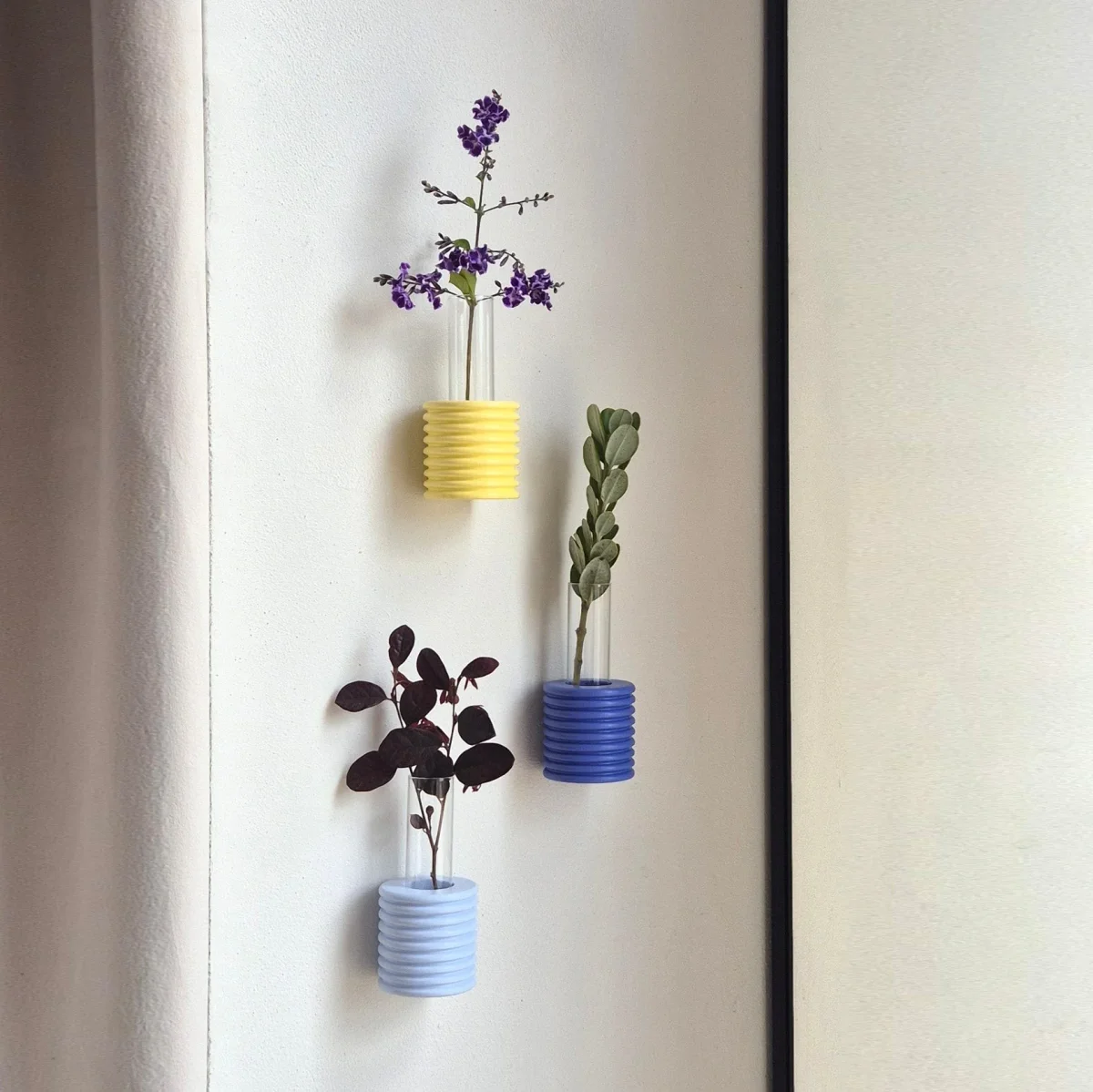 Vaso de Parede Ribble - Amarelo