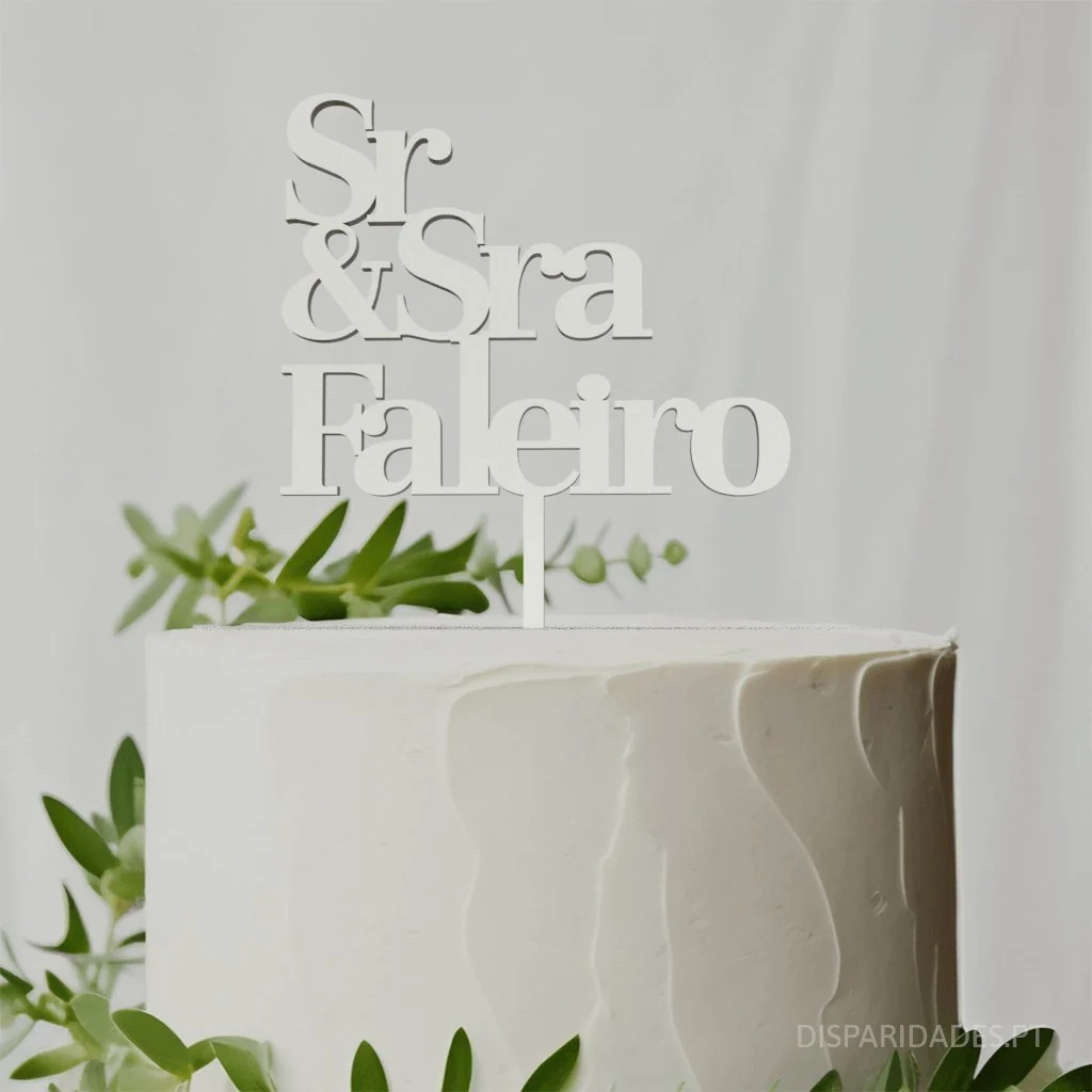 Topo de Bolo "Sr & Sra" - Image 3